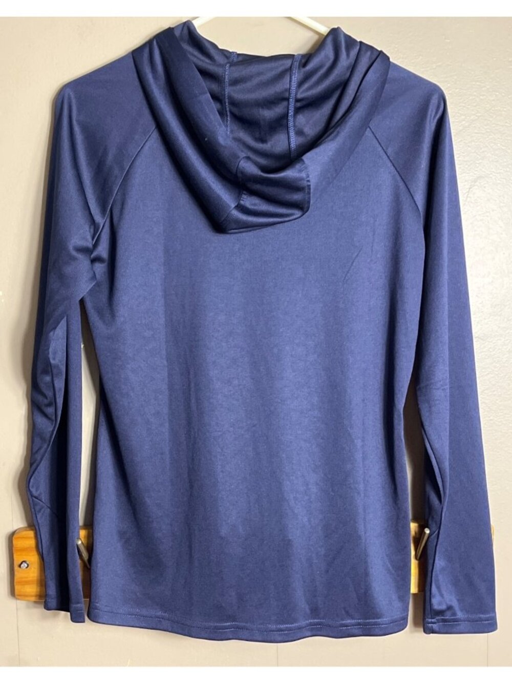 NWT TBY Performance Hoodie Navy UPF 50+ Outdoor Gorpcore Poly Unisex Mens S - Picture 3 of 6